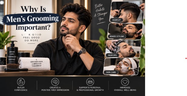 Men's Grooming Important - Ethnix Salon